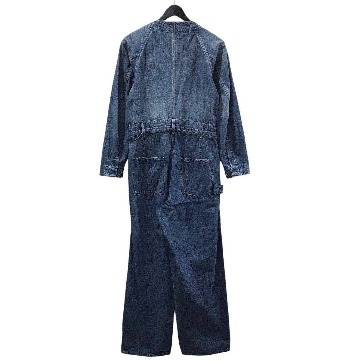 TANAKA×THENIME×New Manual 24SS 加工デニムオールインワン JUMPSUIT ジャンプスーツ インディゴ サイズ  S｜【公式】カインドオルオンライン ブランド古着・中古通販【kindal】