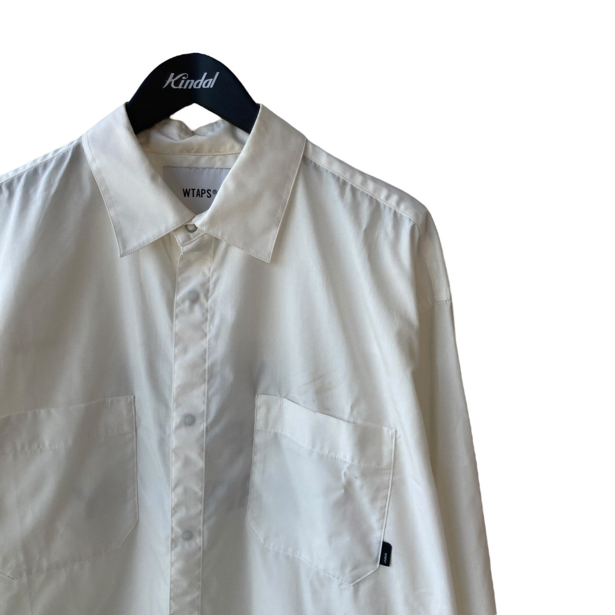WTAPS(ダブルタップス) 24AWREPO LS CTPL． BROADCLOTHシャツ242CWDT
