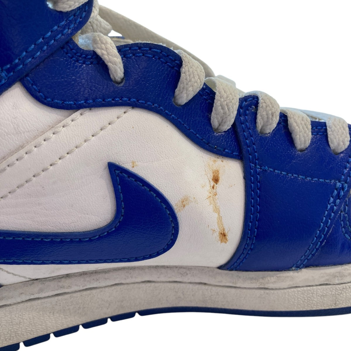 NIKE(ナイキ) Air Jordan 1 Mid Kentucky Blueハイカット NIKE(ナイキ) Air Jordan 1 Mid Kentucky Blueハイカット