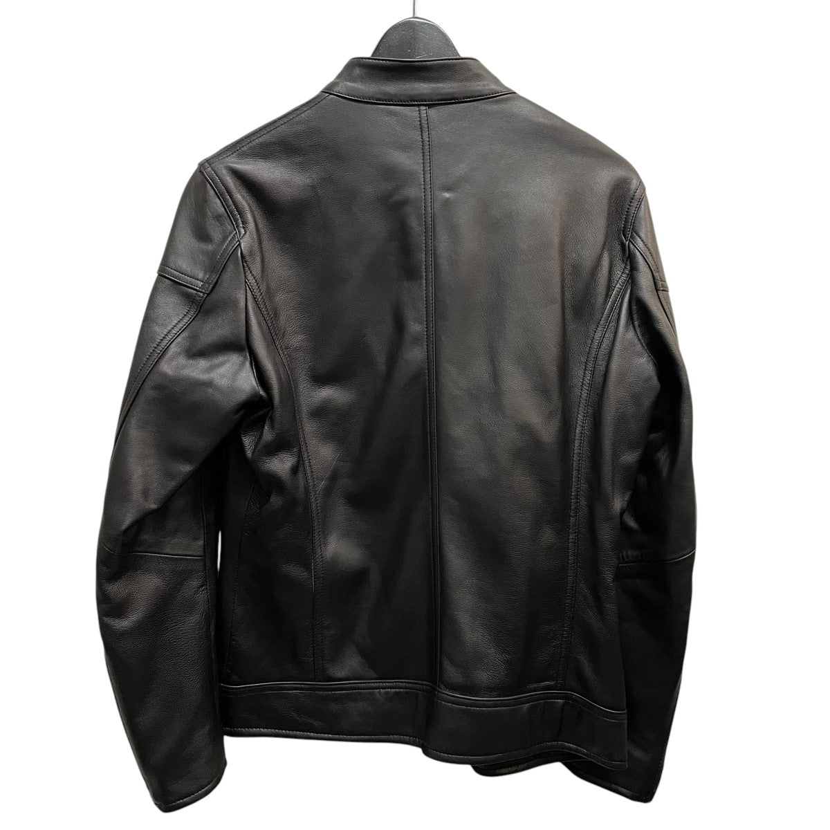 NANO UNIVERSE 黒 レザージャケット nano・universe(ナノユニバース) レザージャケット668-2113218 668