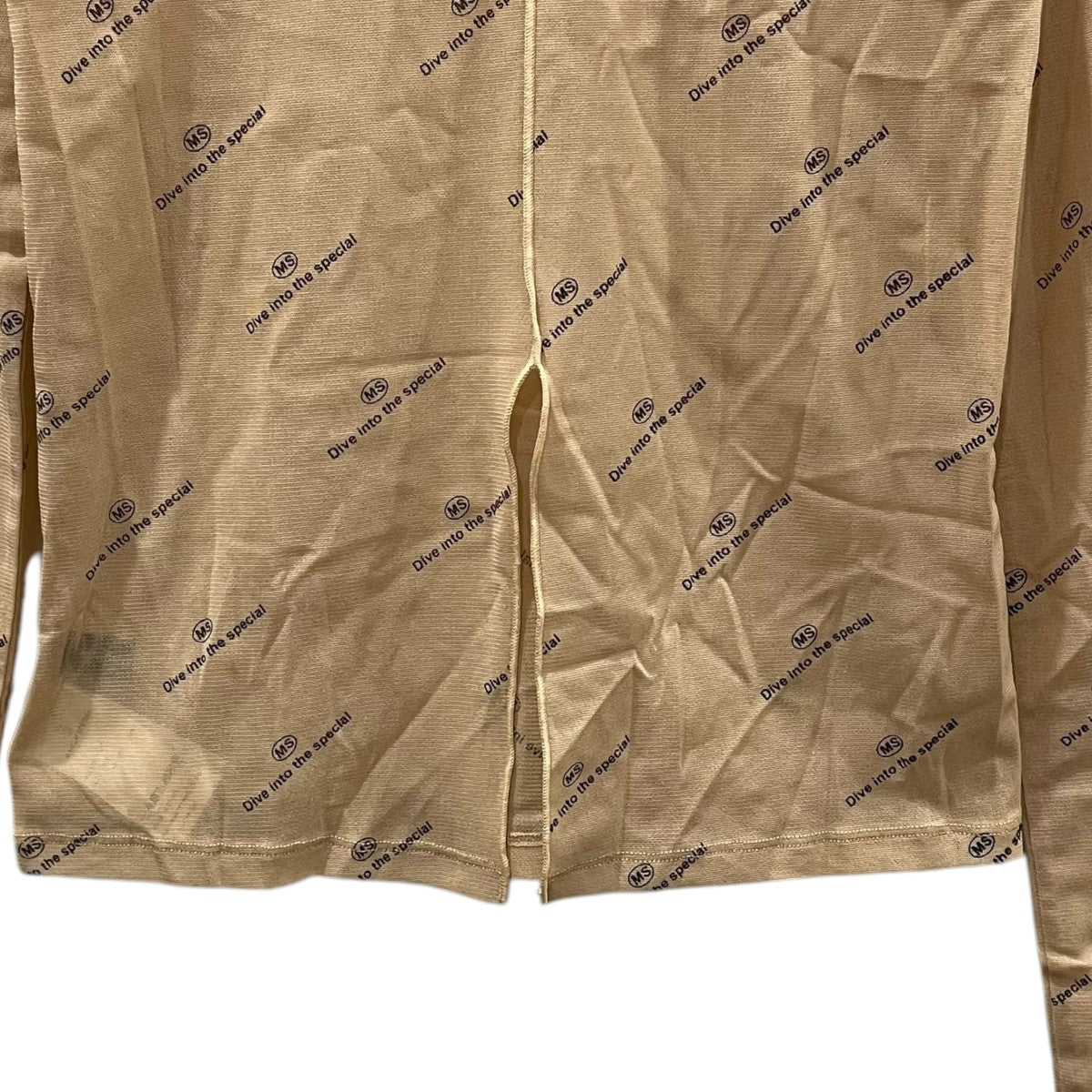 MAISON SPECIAL（メゾンスペシャル）の「Rubber Print Mesh Top
