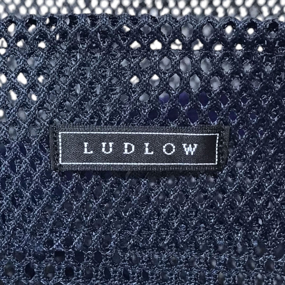 LUDLOW×Ron Herman メッシュトートバッグ ネイビー｜【公式】カインドオルオンライン ブランド古着・中古通販【kindal】