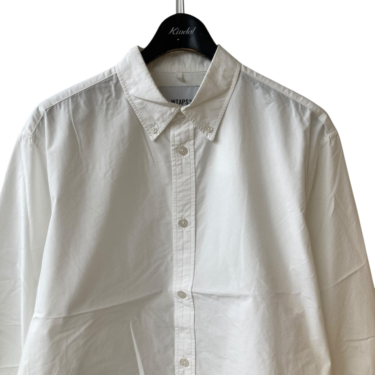 WTAPS Shirt BD 01 ／ LS ／ CTPL． BROADCLOTH． COOLMAXボタンダウンシャツ232GWDT-SHM01 古着・中古-3枚目のアイテム画像