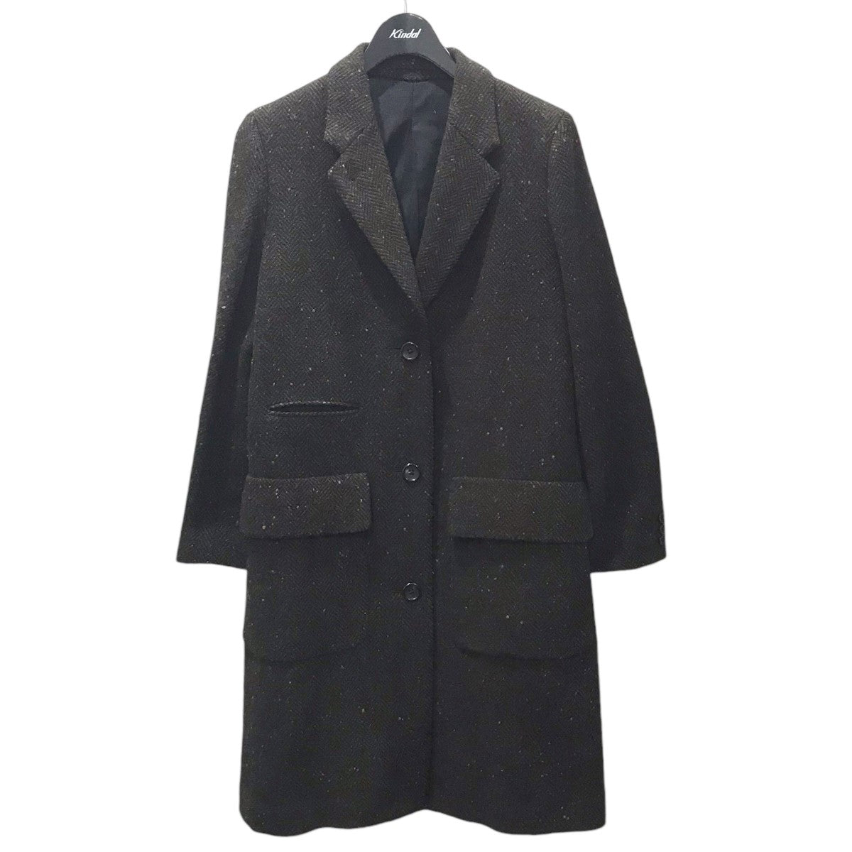 19AW ヘリンボーンチェスターコート 578-9212005
