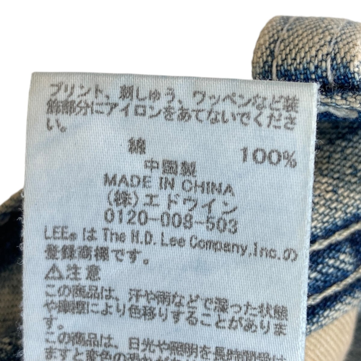DAIRIKU×Lee Painter TrousersデニムペインターパンツLB0516