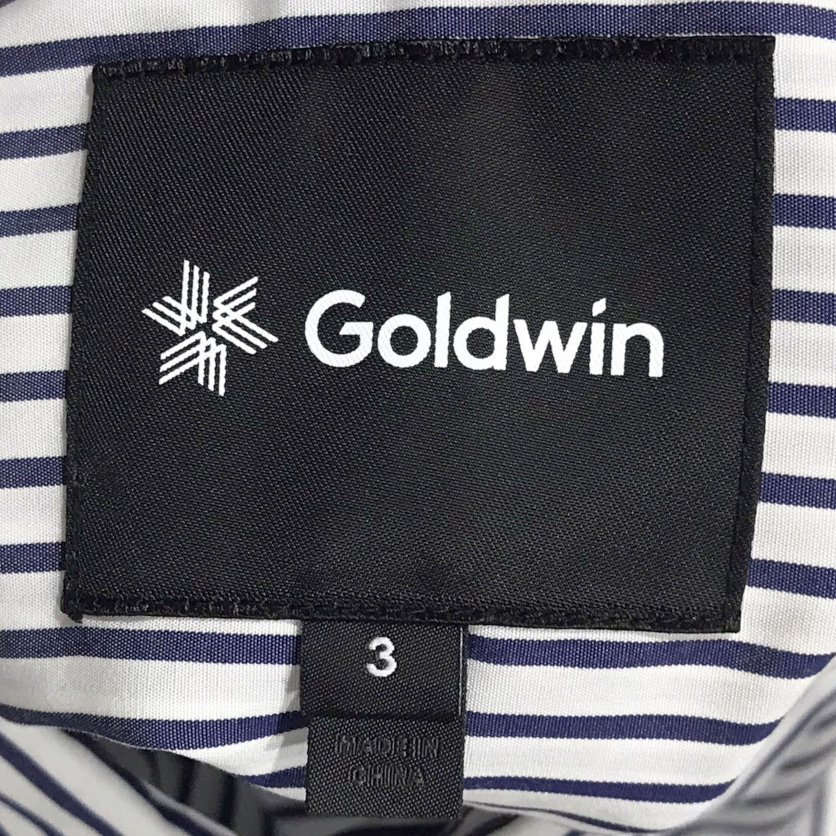 GOLDWIN(ゴールドウイン) ストライプ柄シャツ Striped