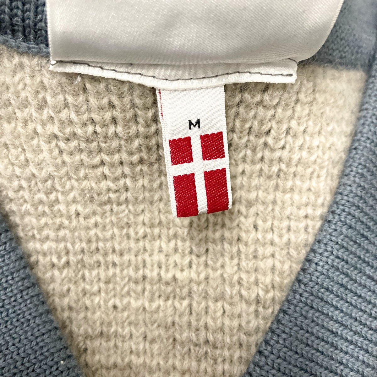 S．N．S． HERNING Vネックカーディガン 古着・中古-7枚目のアイテム画像