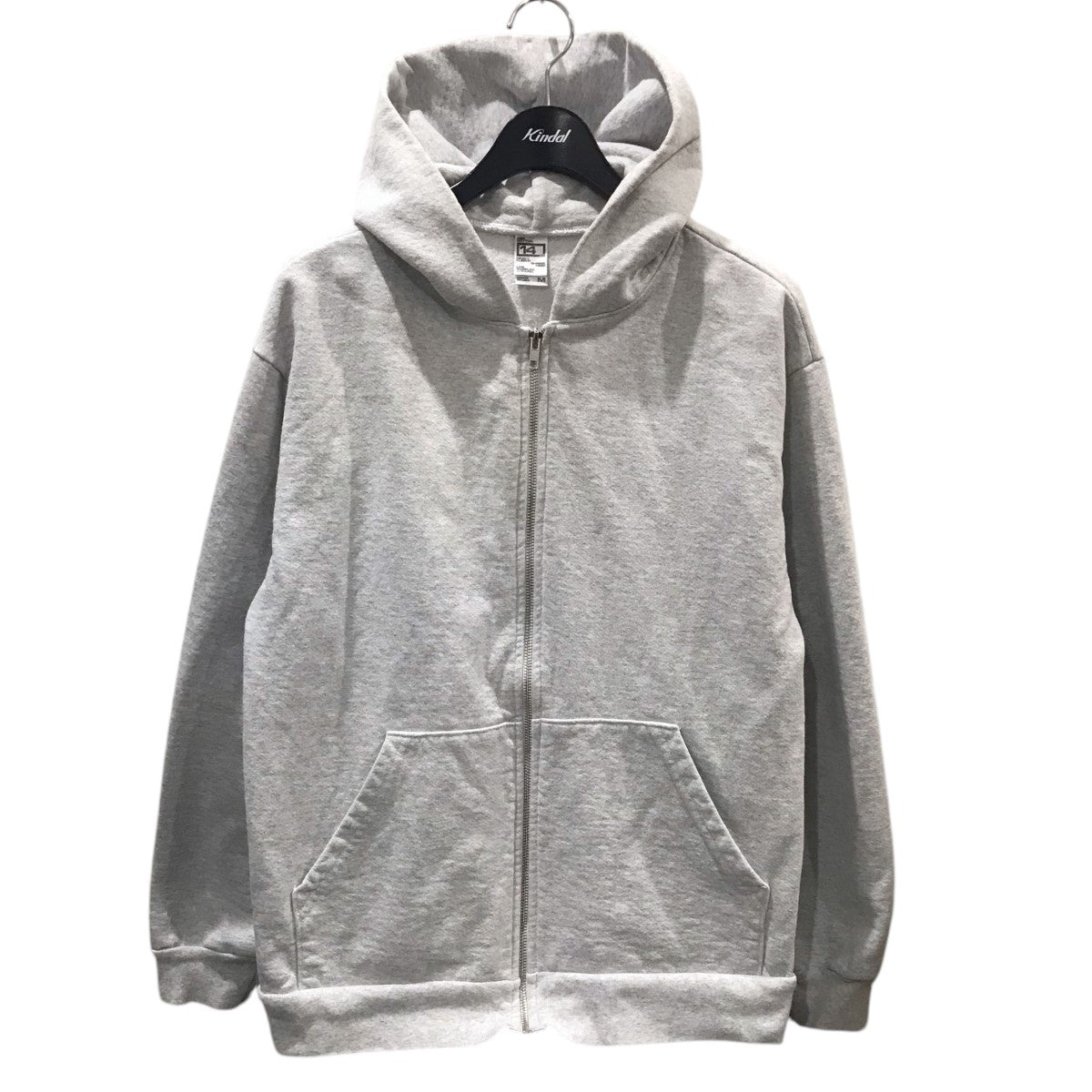 ジップアップパーカー 14oz Heavy Fleece Zip Up Hooded Sweat 14オンスヘビーフリースジップアップフーデッドスウェット