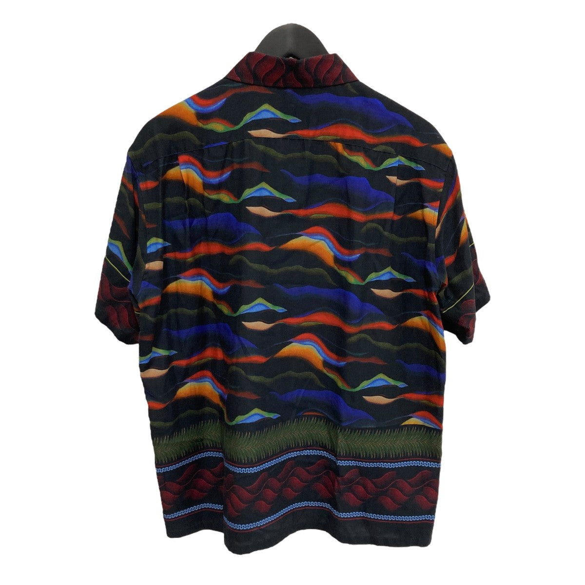 TOGA　Print shirt ¥31,900　プリントシャツ　半袖 TOGA VIRILIS（トーガ ビリリース）の「Cupra cotton twill