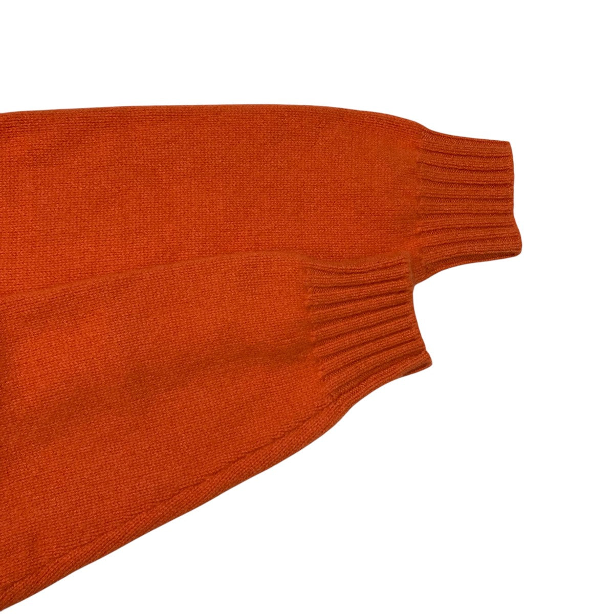 cash＆barba(キャッシュ＆バルバ) タートルネックニット オレンジ