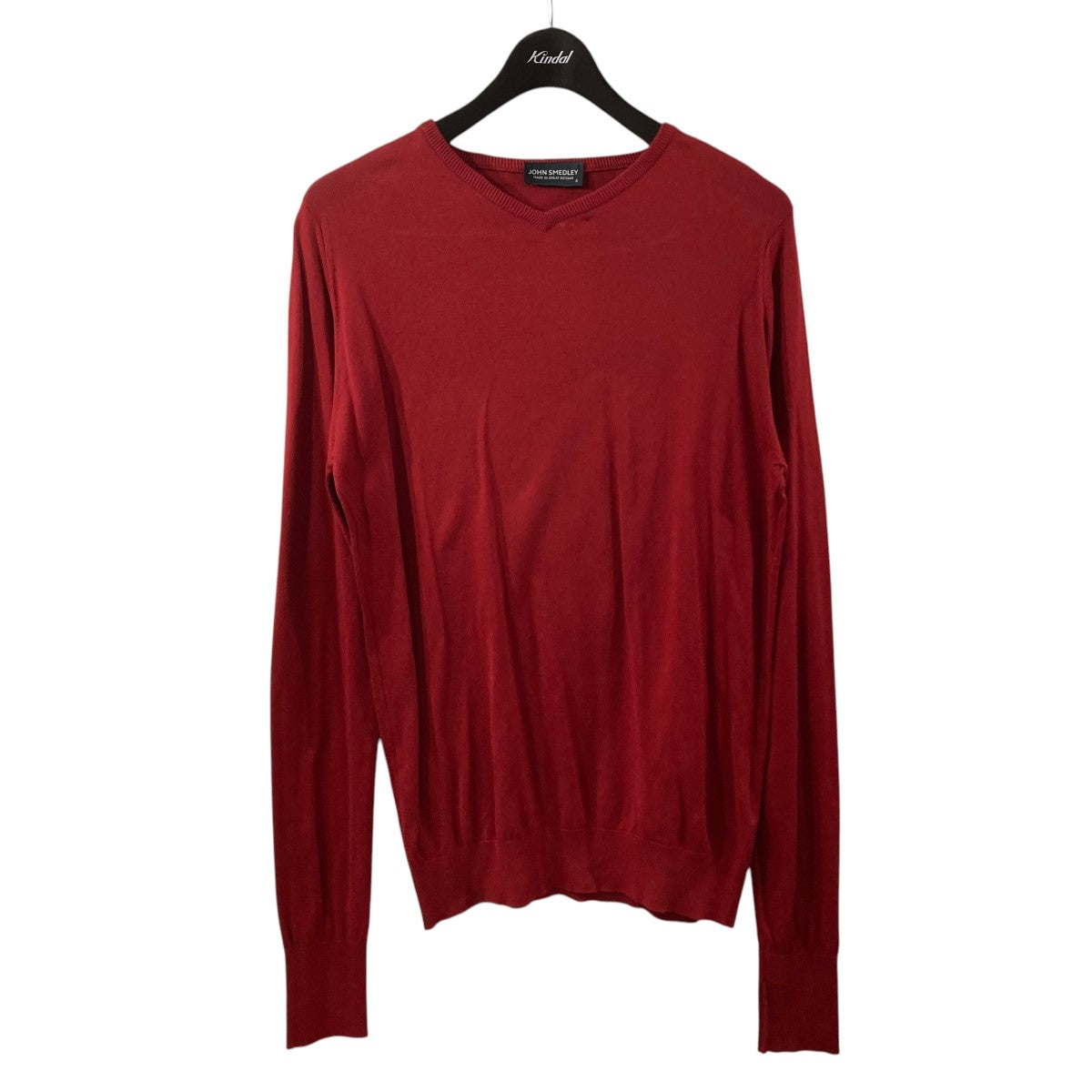 JOHN SMEDLEY Vネックニット 古着・中古-1枚目のアイテム画像