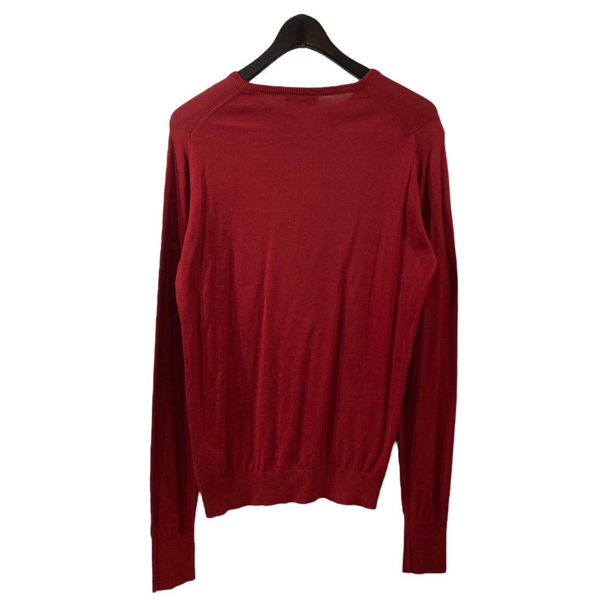 JOHN SMEDLEY Vネック　綿100% 2枚 Sサイズ JOHN SMEDLEY(ジョンスメドレー) Vネックニット レッド サイズ S