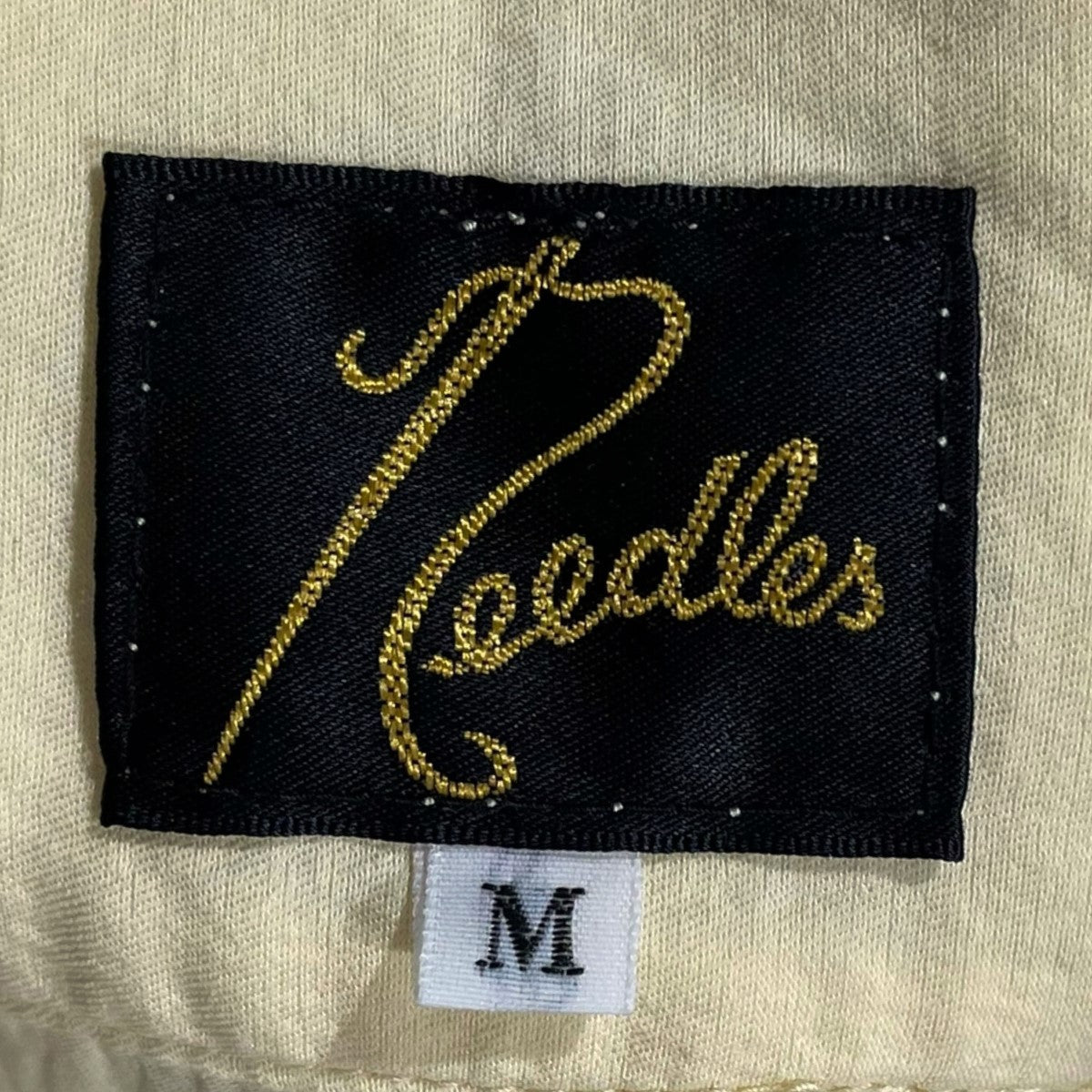 Needles×STUDIOUS 半袖シャツ Track Tape S／S Shirt トラック