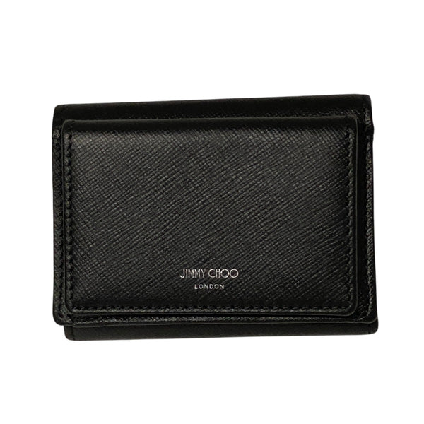 JIMMY CHOO(ジミーチュウ) 三つ折り財布 ブラック｜【公式】カインド