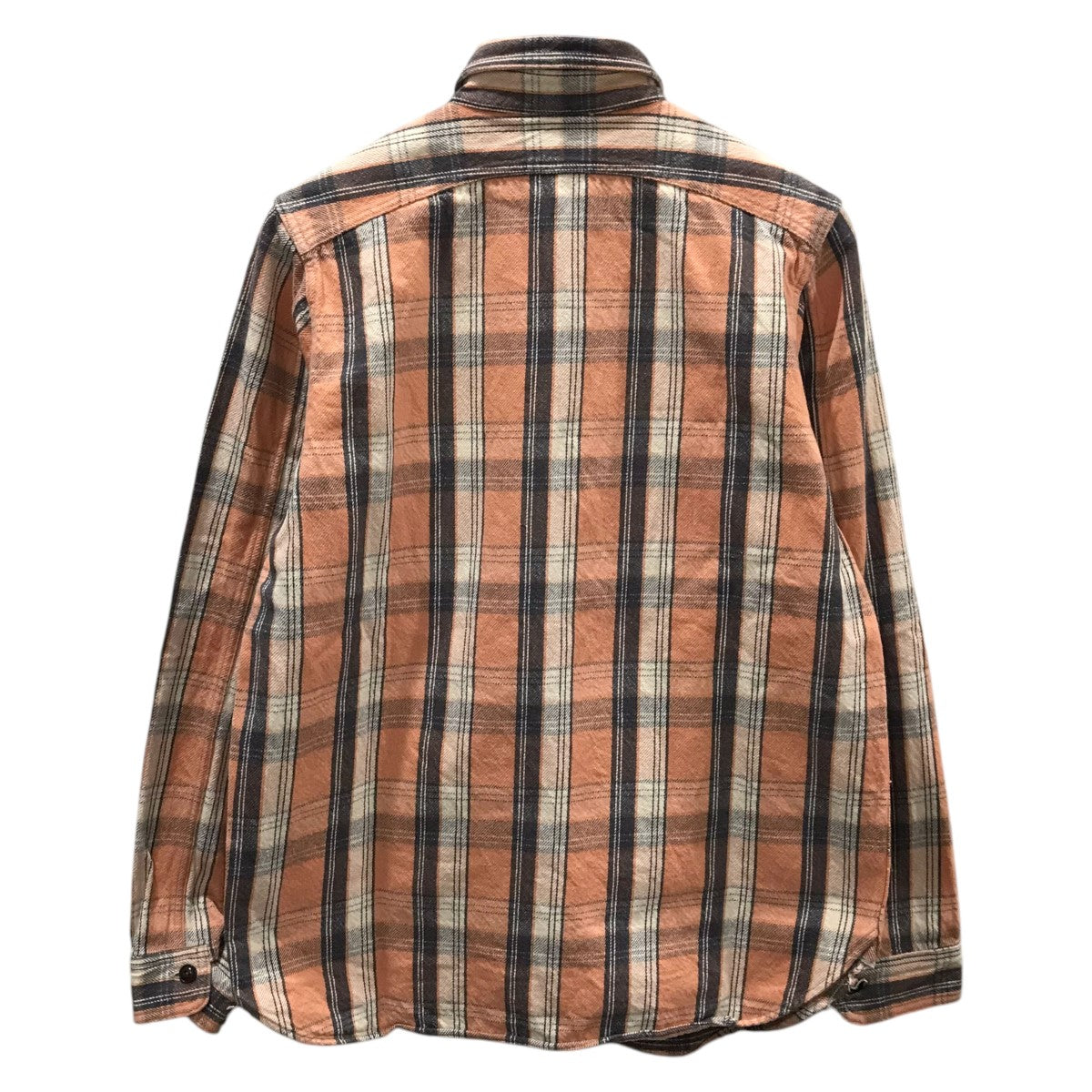 WAREHOUSE(ウエアハウス) フロッキープリントリンガーTシャツ