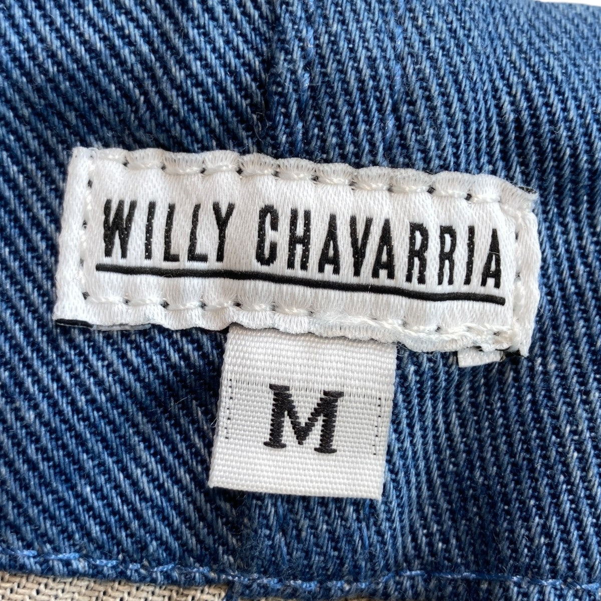 WILLY CHAVARRIA(ウィリーチャバリア) デニムパンツ インディゴ