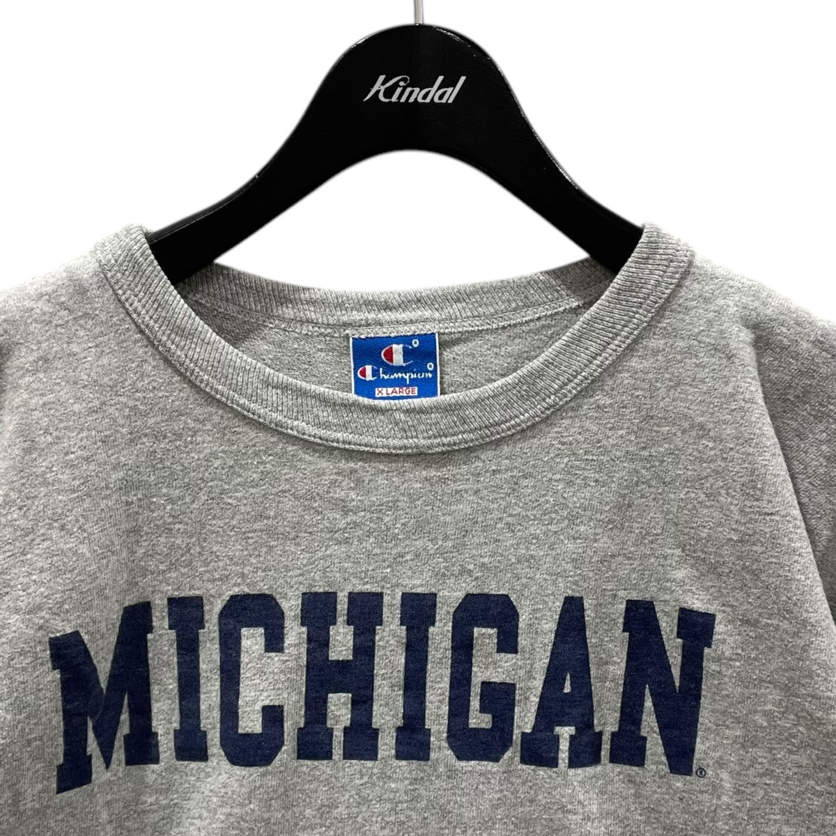 Champion 80s カレッジTシャツ 青刺繍タグ中期 USA製 MICHIGAN ミシガン大学 古着・中古-3枚目のアイテム画像