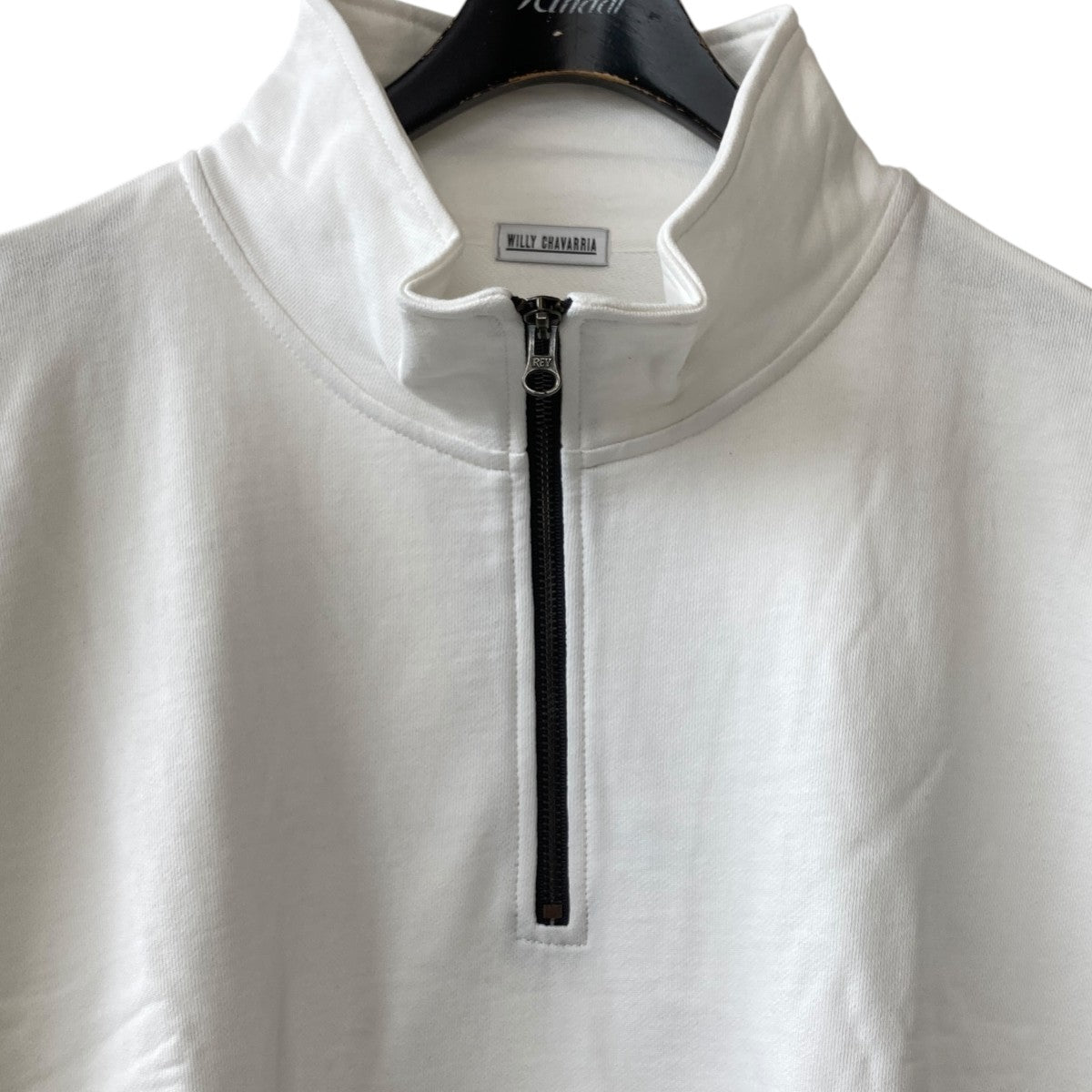 WILLY CHAVARRIA(ウィリーチャバリア) HALF ZIP SWEATハーフ