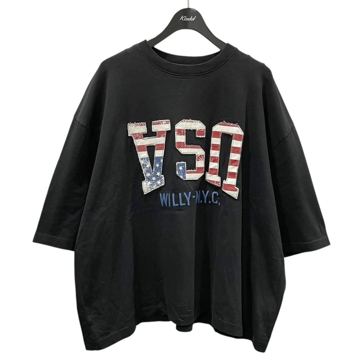 WILLY CHAVARRIA メッシュジップシャツ M 半袖 WILLY CHAVARRIA / MESH ZIP SHIRT SOLID BLACK