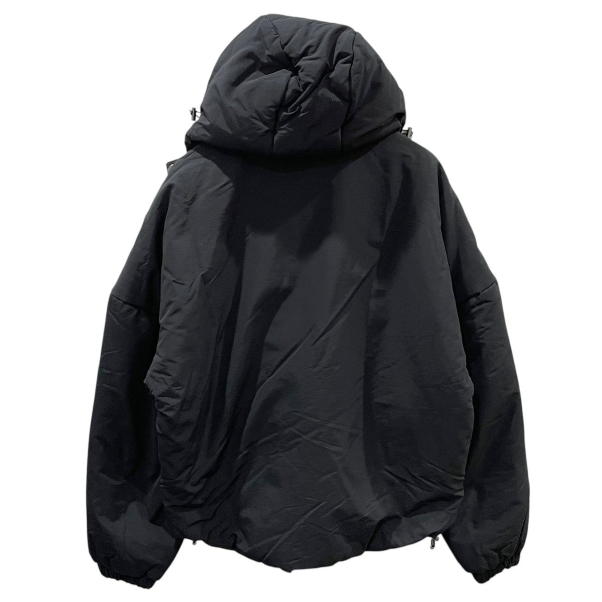 WILLY CHAVARRIA / ダウンジャケット/M/コットン/ブラック// WILLY CHAVARRIA(ウィリーチャバリア) 中綿フーデッドジャケット