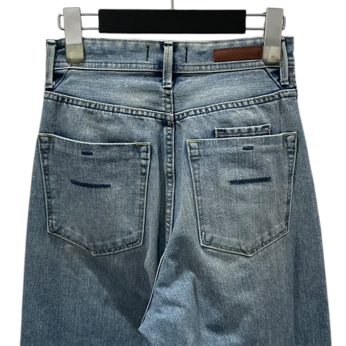 YANUK(ヤヌーク) ボーイズストレートデニムパンツ LEA レア
