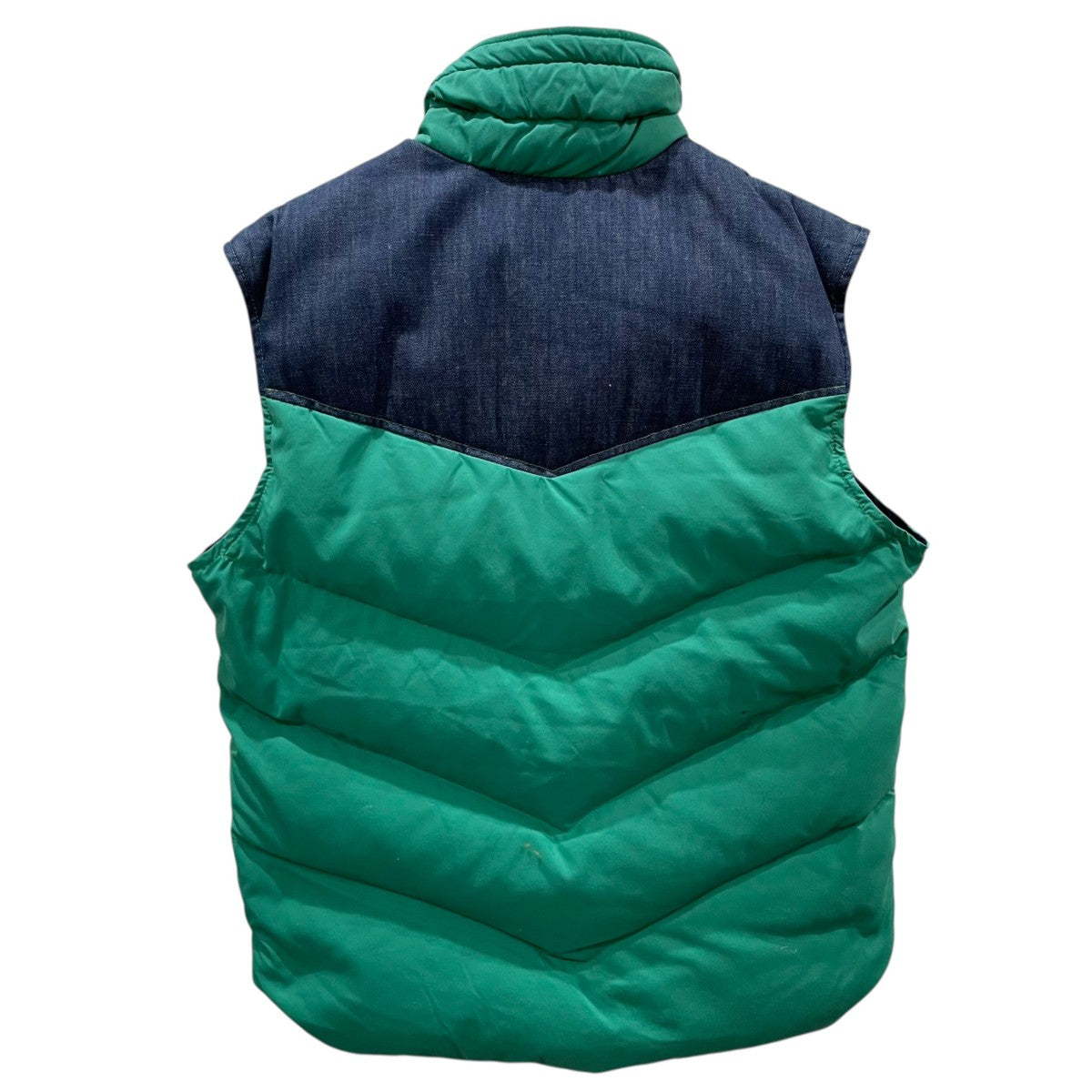 SKI LEVI'S(スキーリーバイス) 70s ダウンベスト グリーン・インディゴ