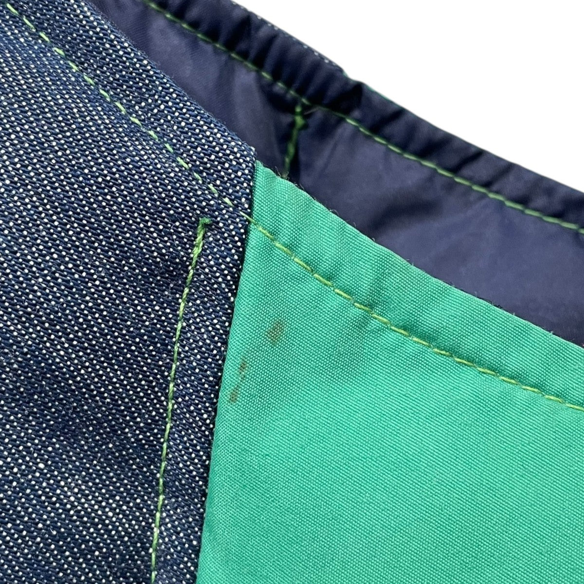 SKI LEVI'S(スキーリーバイス) 70s ダウンベスト グリーン・インディゴ
