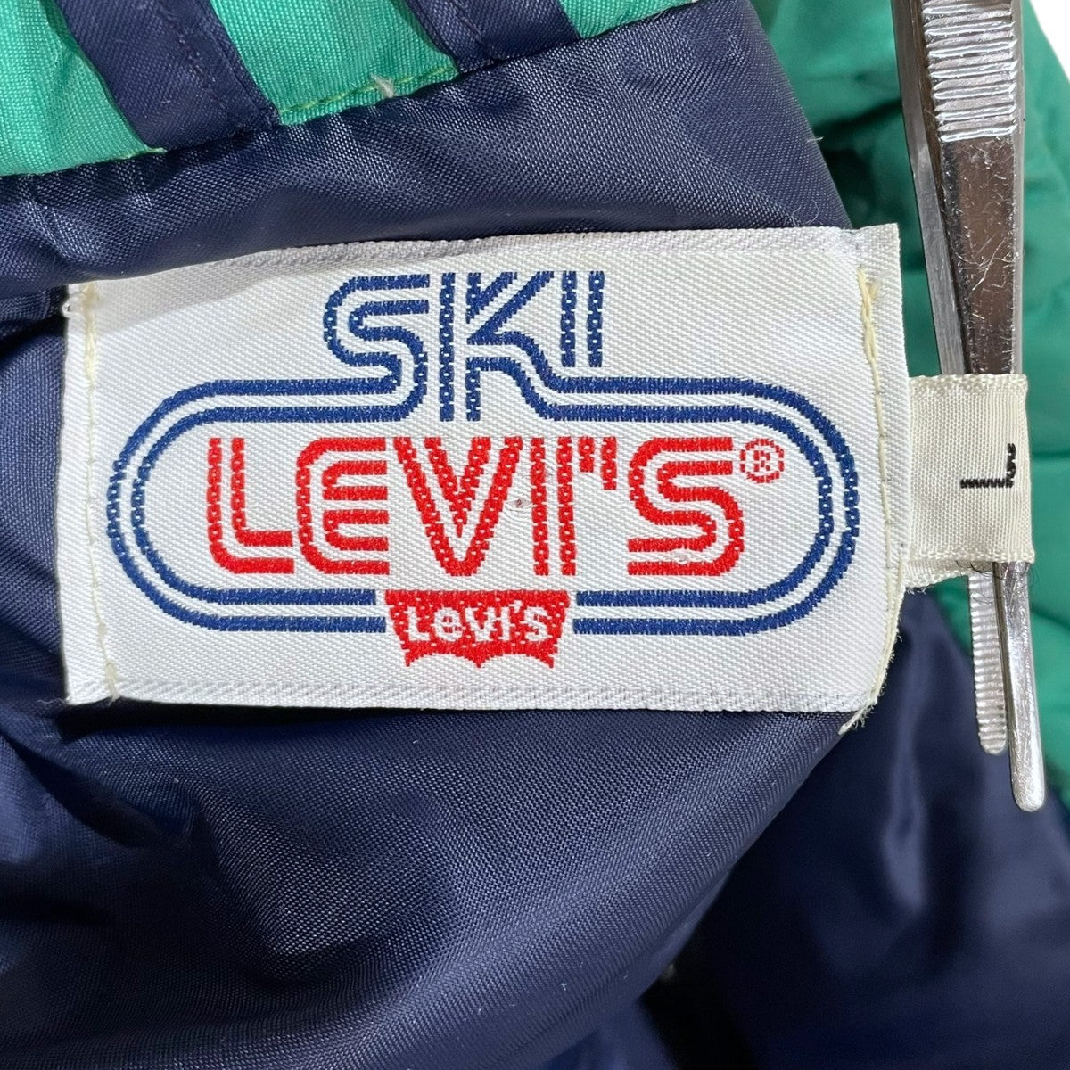 SKI LEVI'S(スキーリーバイス) 70s ダウンベスト グリーン・インディゴ