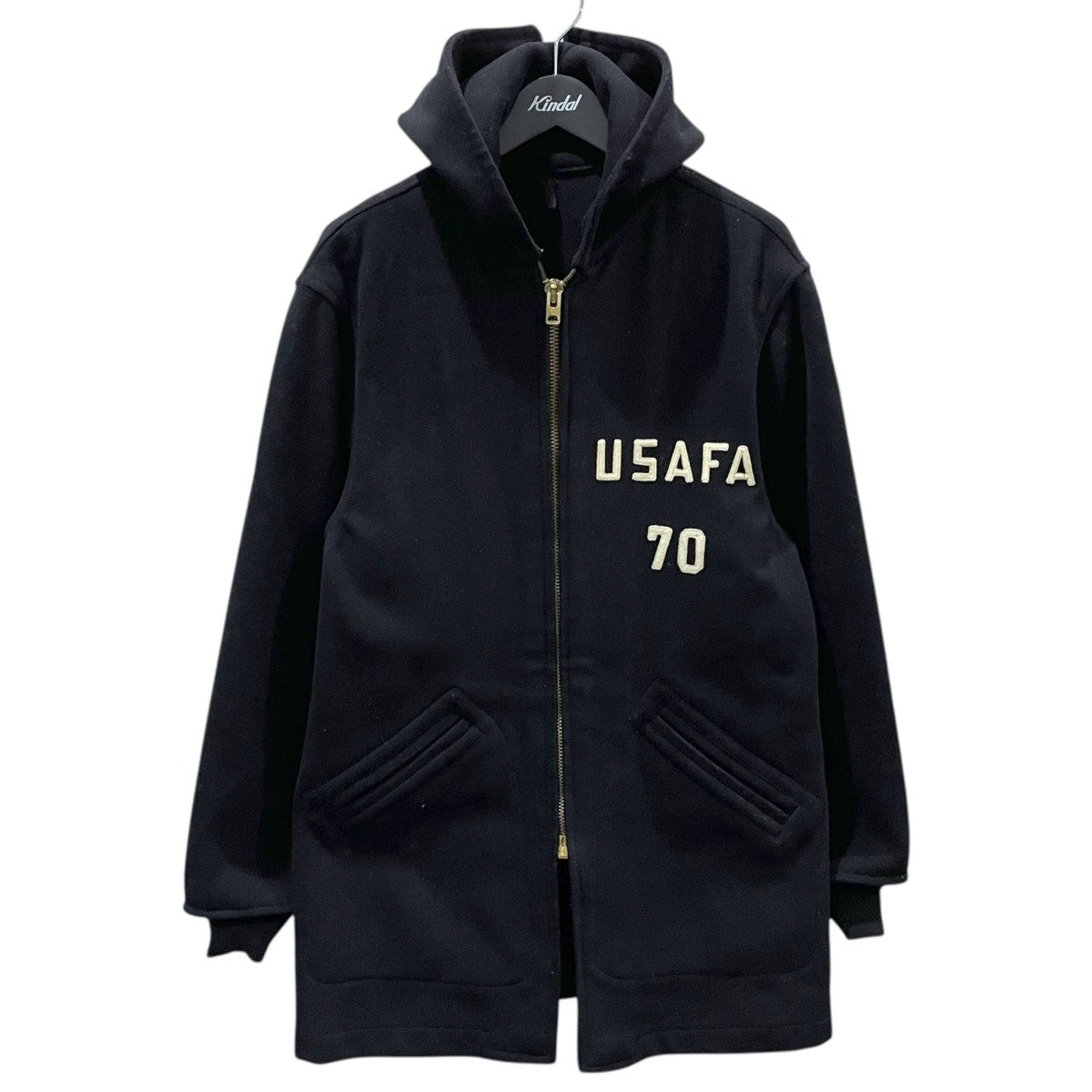 60s ジップアップフーデッドコート USAFA Cadet Coat 海軍士官学校 カデットコート
