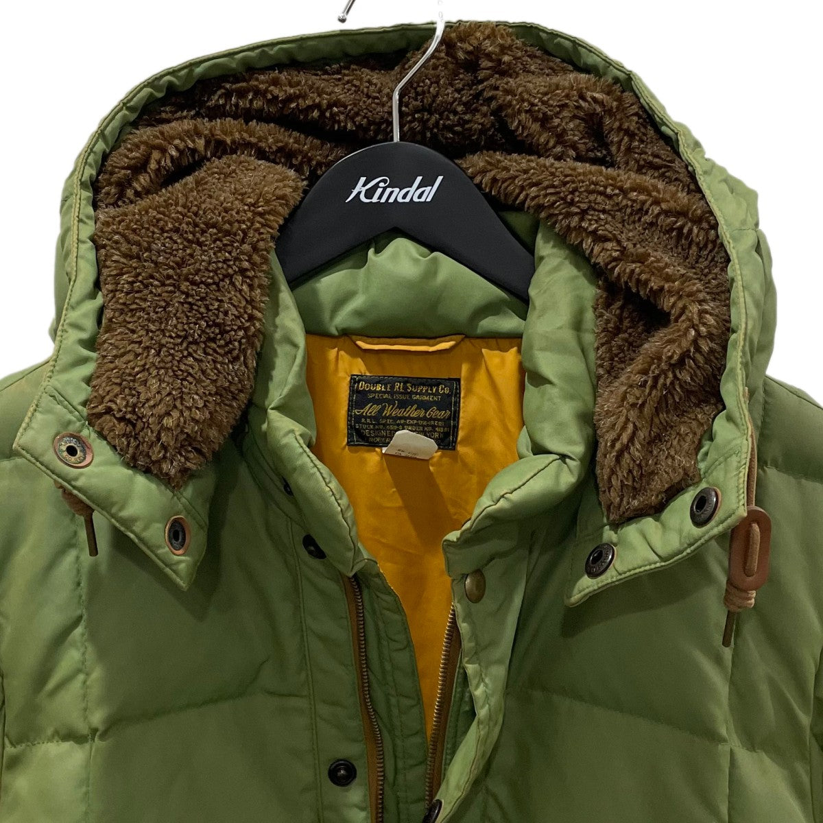 RRL(ダブルアールエル) ヴィンテージ加工中綿ジャケット Quilted
