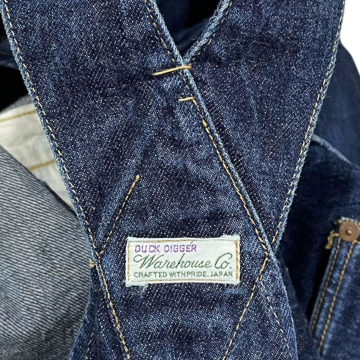 WAREHOUSE(ウエアハウス) デニムオーバーオール No．1 DENIM