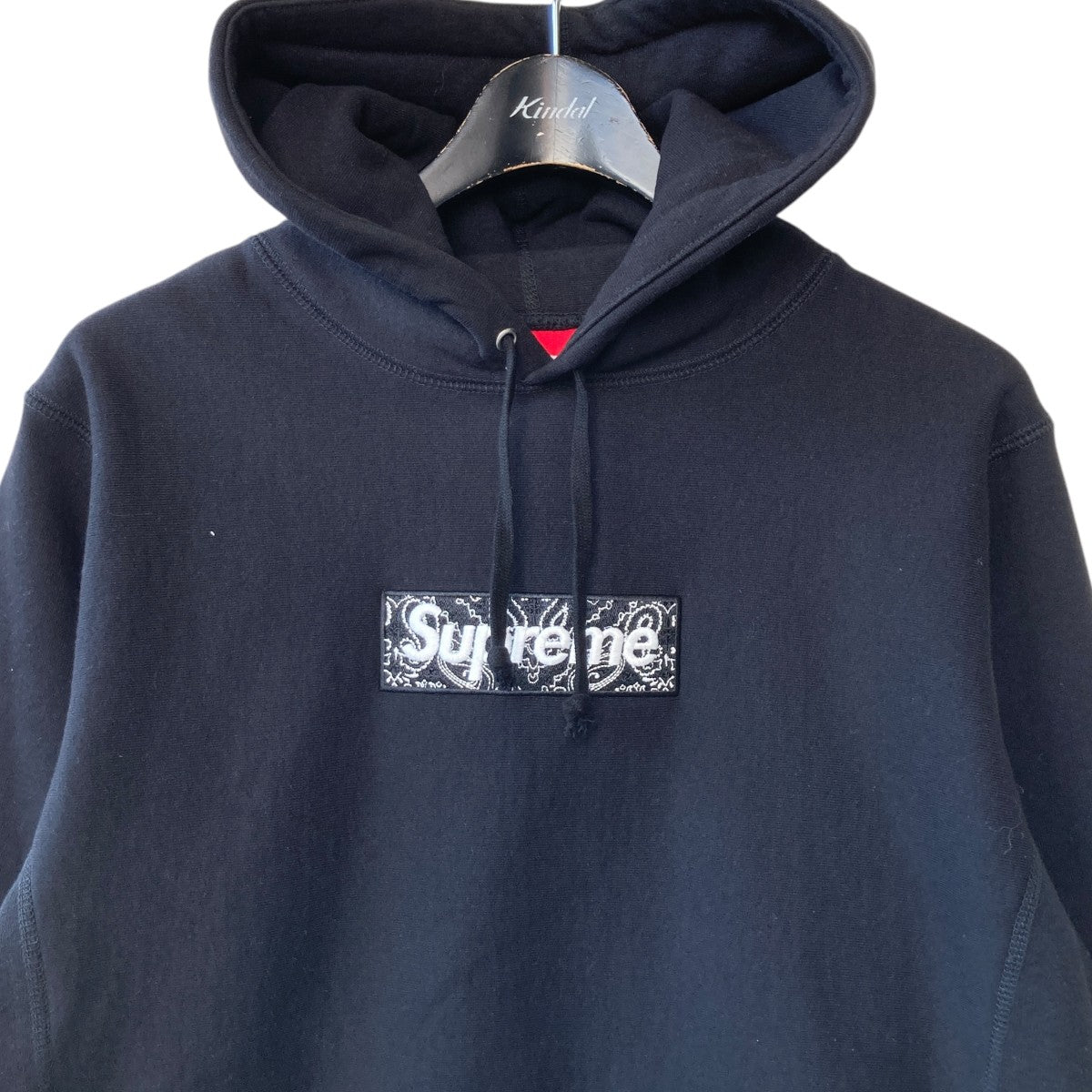 Bandana Box Logo Hooded Sweatshirtプルオーバーパーカー