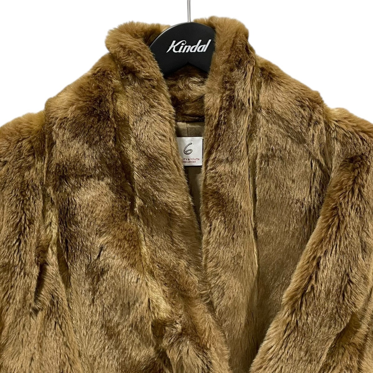 フェイクミンクファーコート FAKE MINK FUR COAT 8625-151-0092