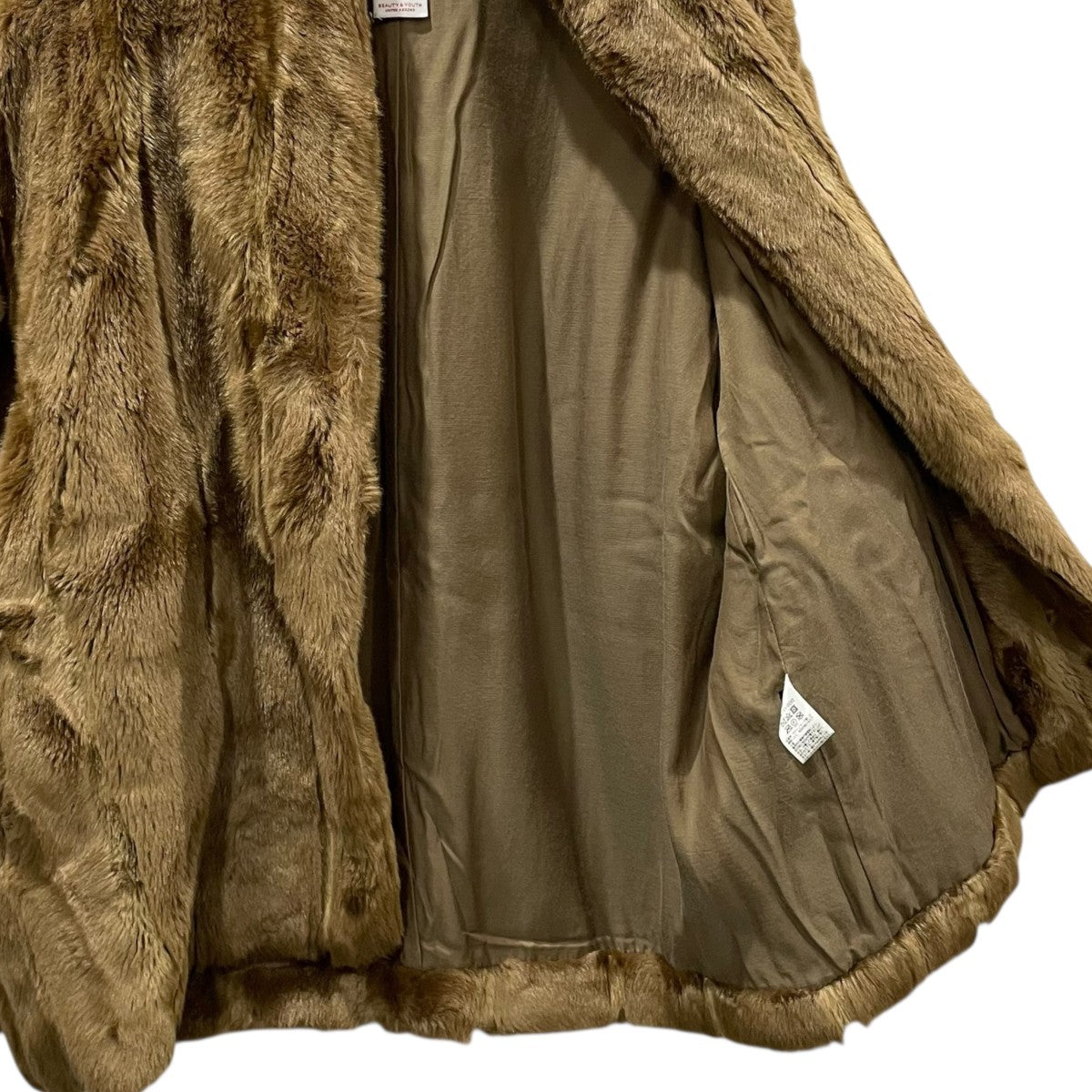 フェイクミンクファーコート FAKE MINK FUR COAT 8625-151-0092