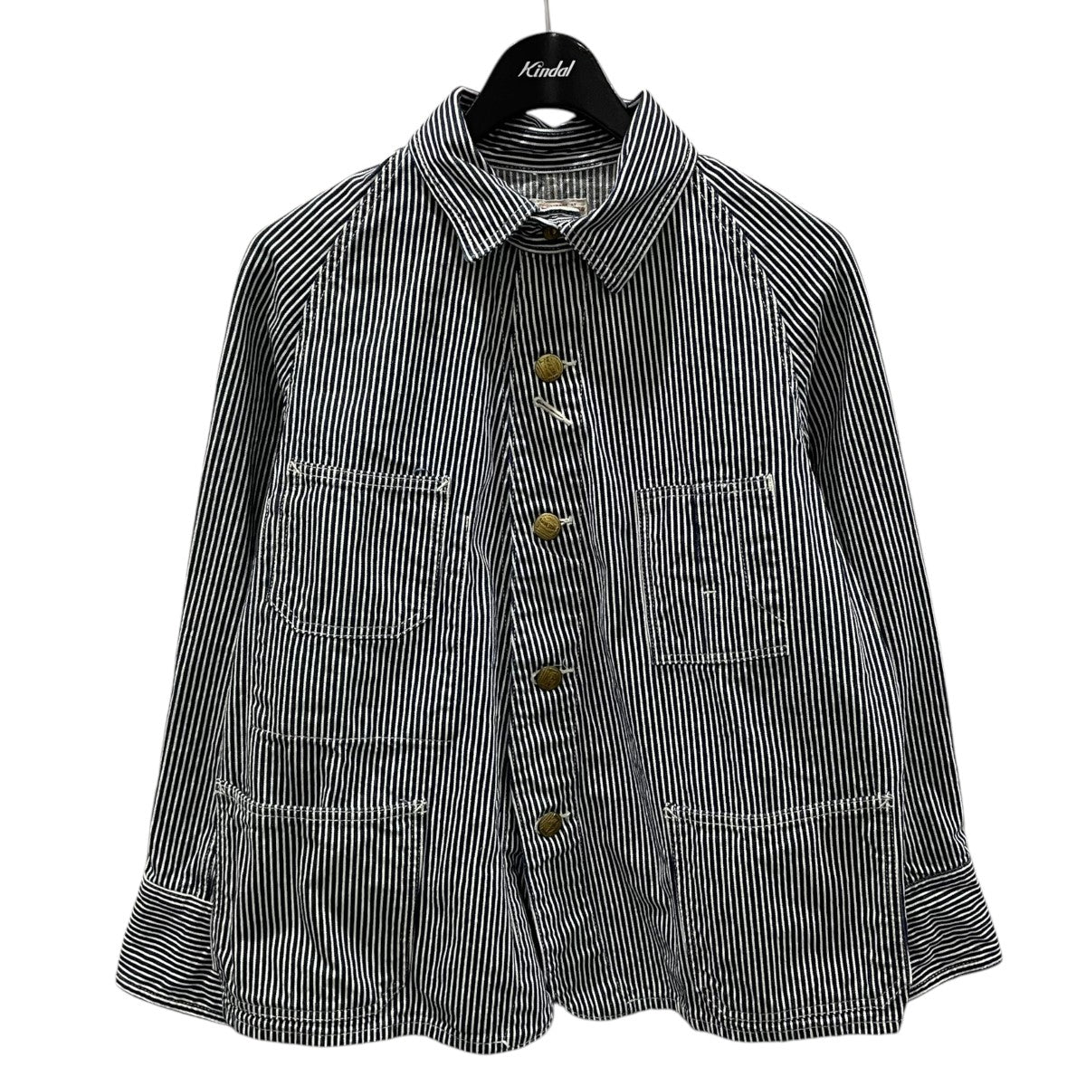 BONCOURA(ボンクラ) カバーオール Coverall Hickory indigo