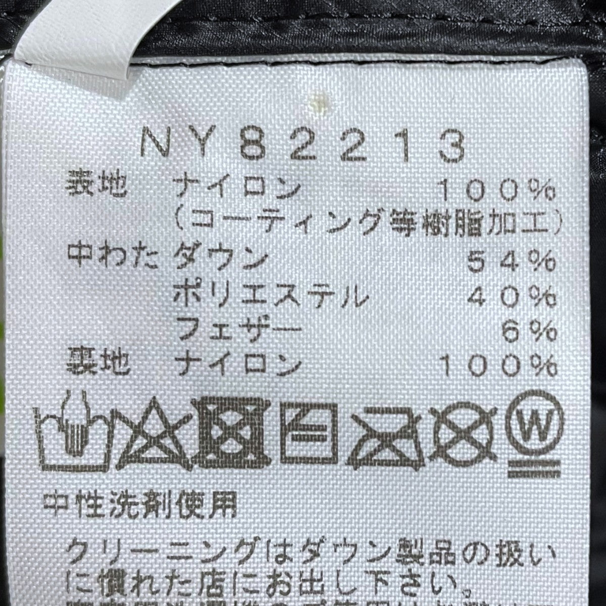 ノーカラーダウンジャケット Thunder Roundneck Jacket サンダーラウンドネックジャケット NY82213