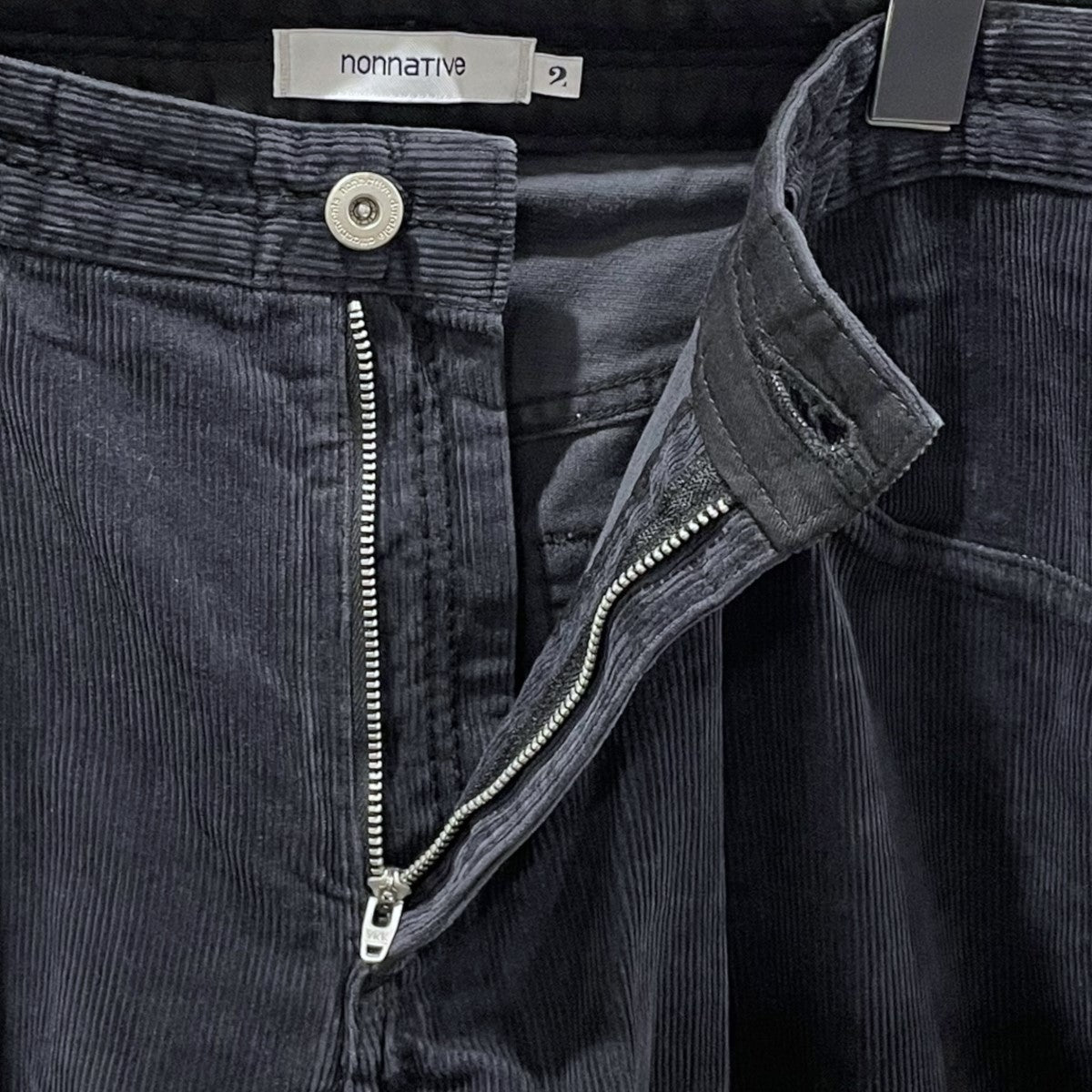 nonnative(ノンネイティブ) 24AW 裾ジップコーデュロイパンツ