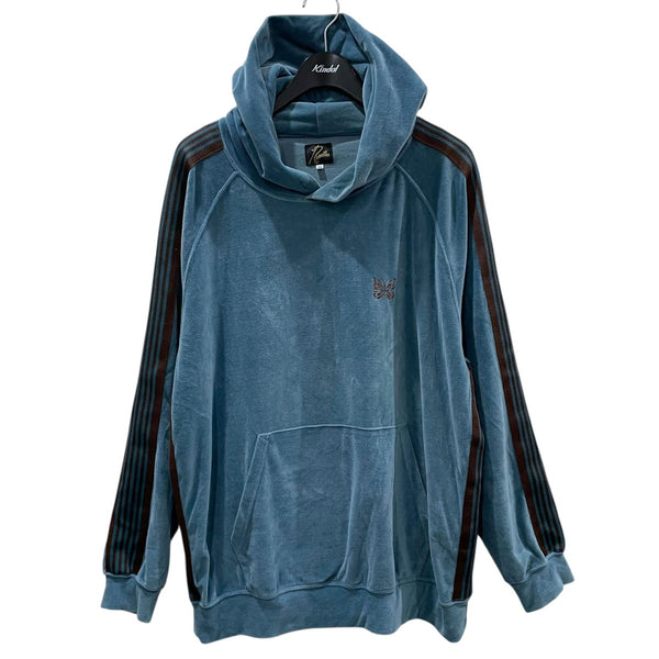 Needles グレー フード付き パーカー M ベロア Needles グレー フード付き パーカー M ベロア グレー（灰色）系