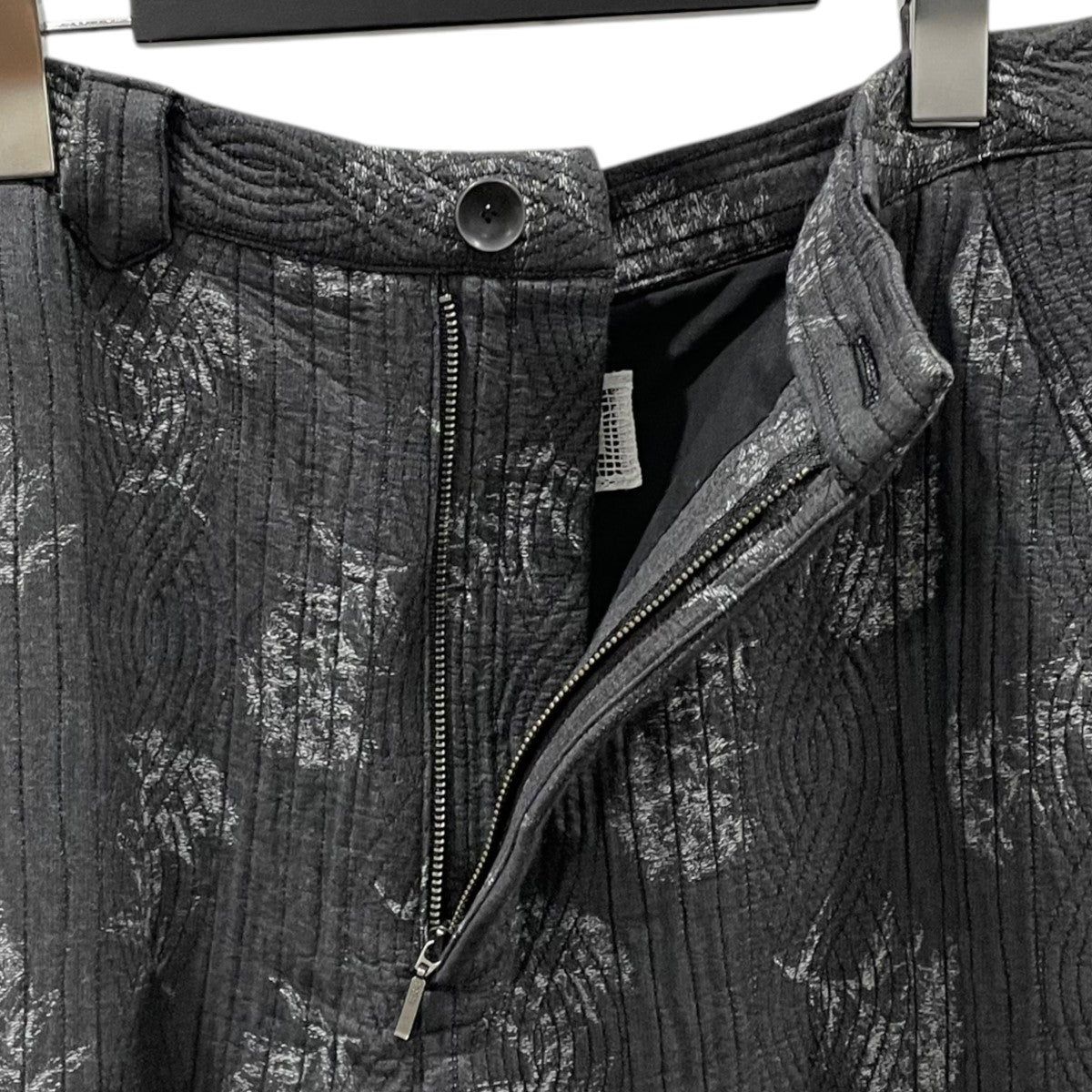 qiri(キリ) 24SS コクーンワイドパンツ flower quilt JQ wide