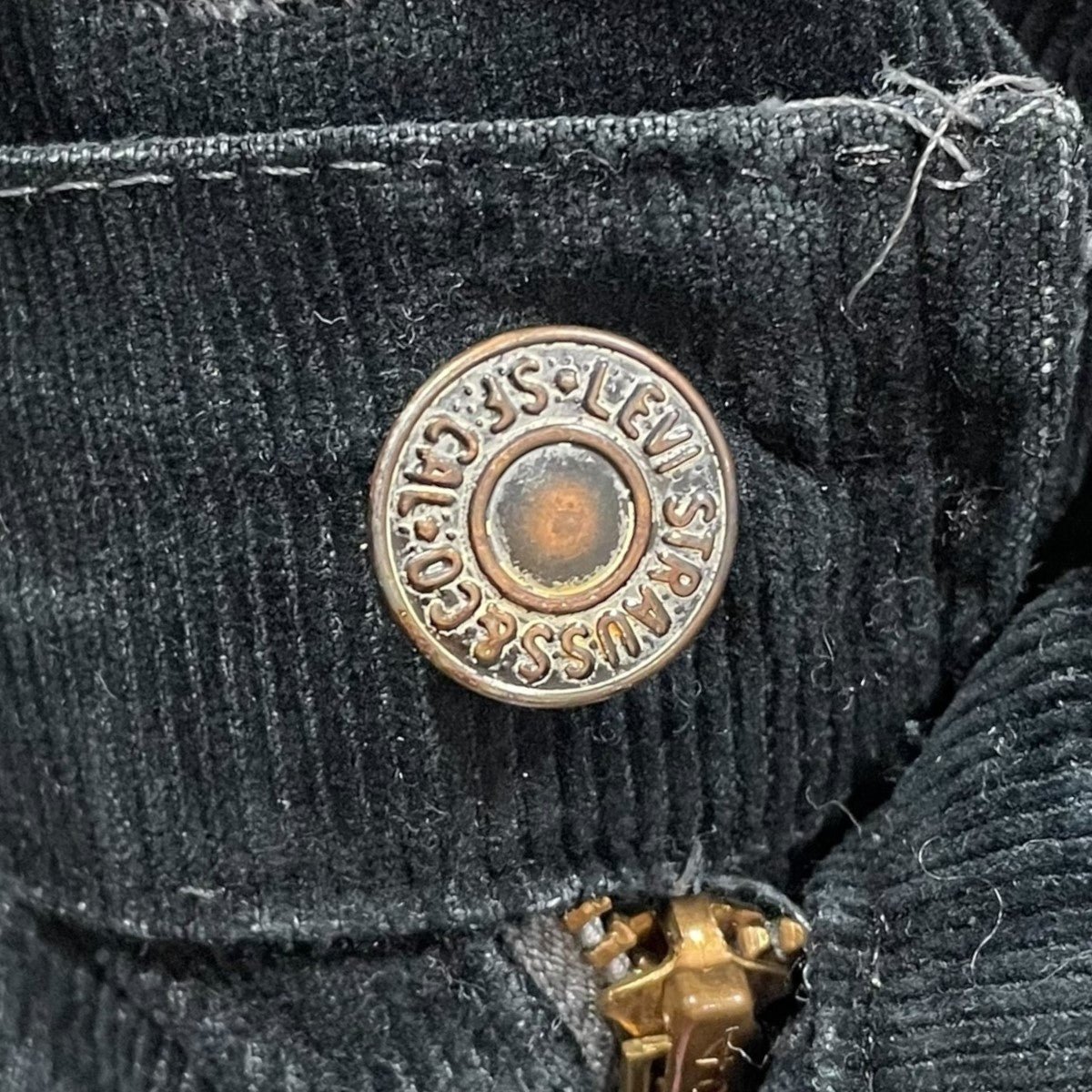 LEVI’S 80s コーデュロイパンツ 42TALON 519-1555 古着・中古-7枚目のアイテム画像