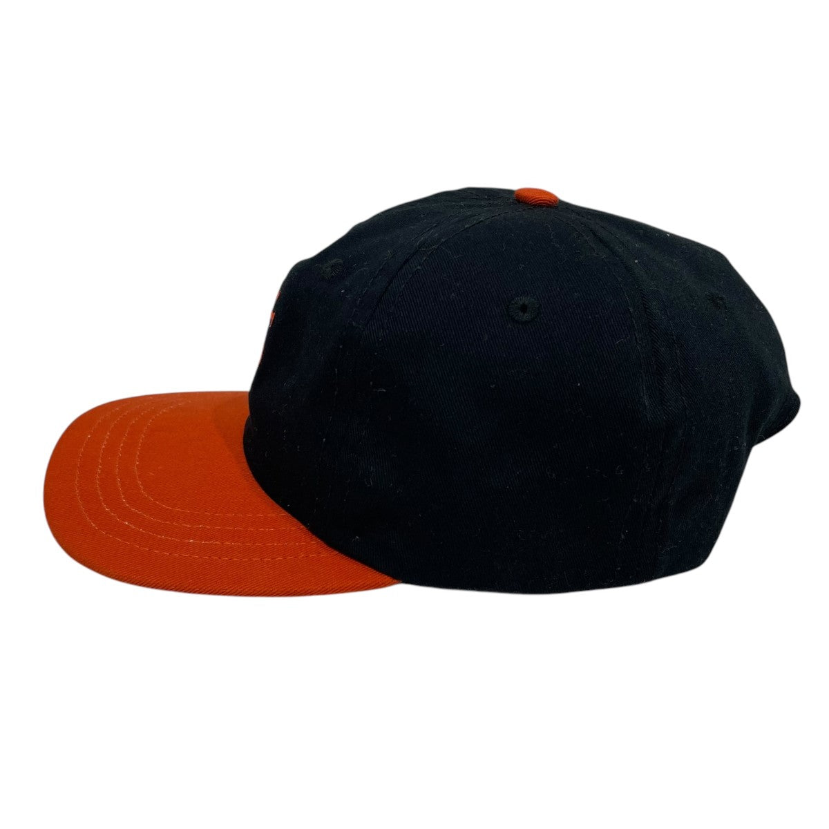 SEESEE(シーシー) ロゴキャップ LOGO CAP ブラック・オレンジ