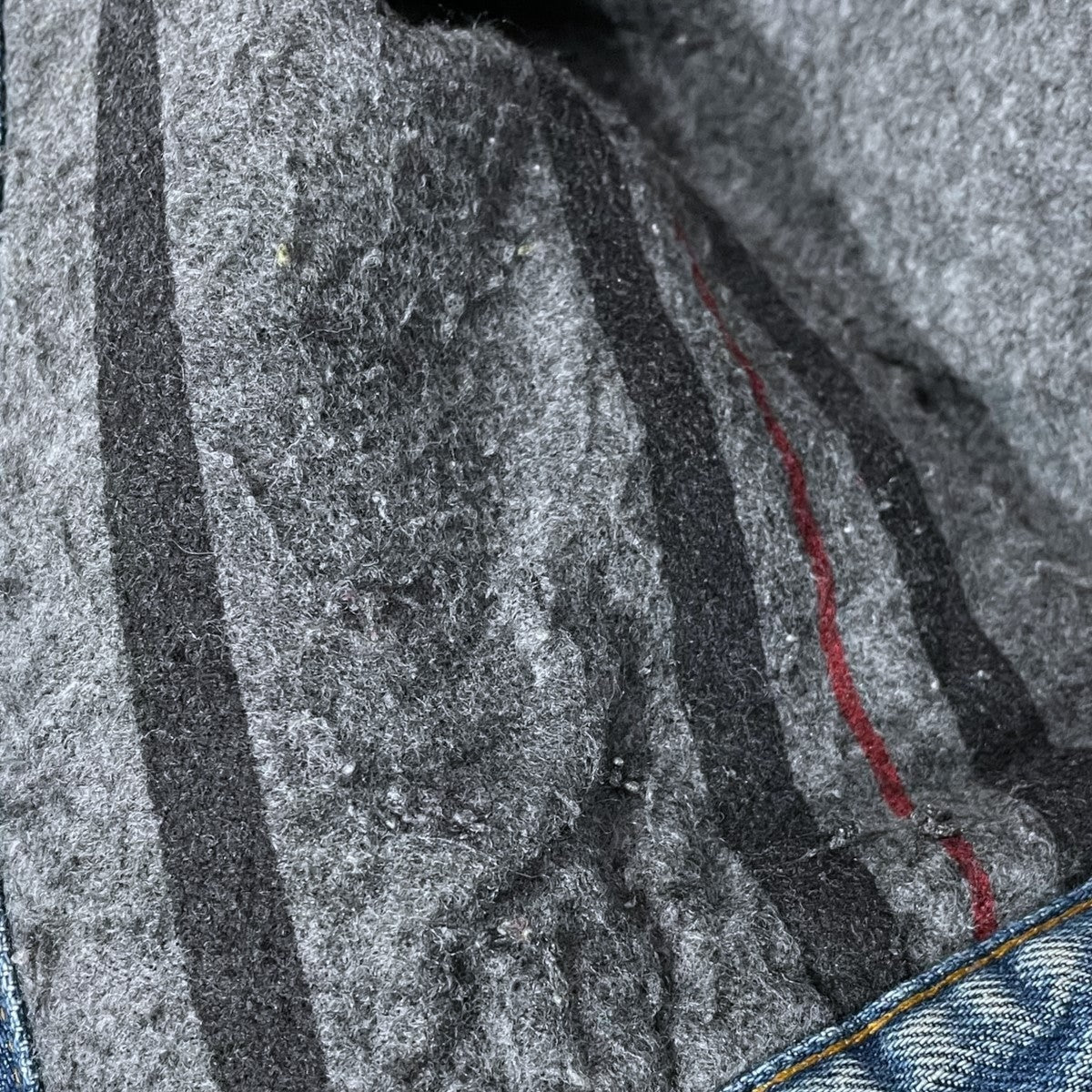 【90'S MADE IN USA】Levi's リーバイス 70506-0317 ブランケット裏地デニムジャケット 40 Gジャン 中古levis デニムジャケット 裏地ブランケット 米国製 ボタン裏527