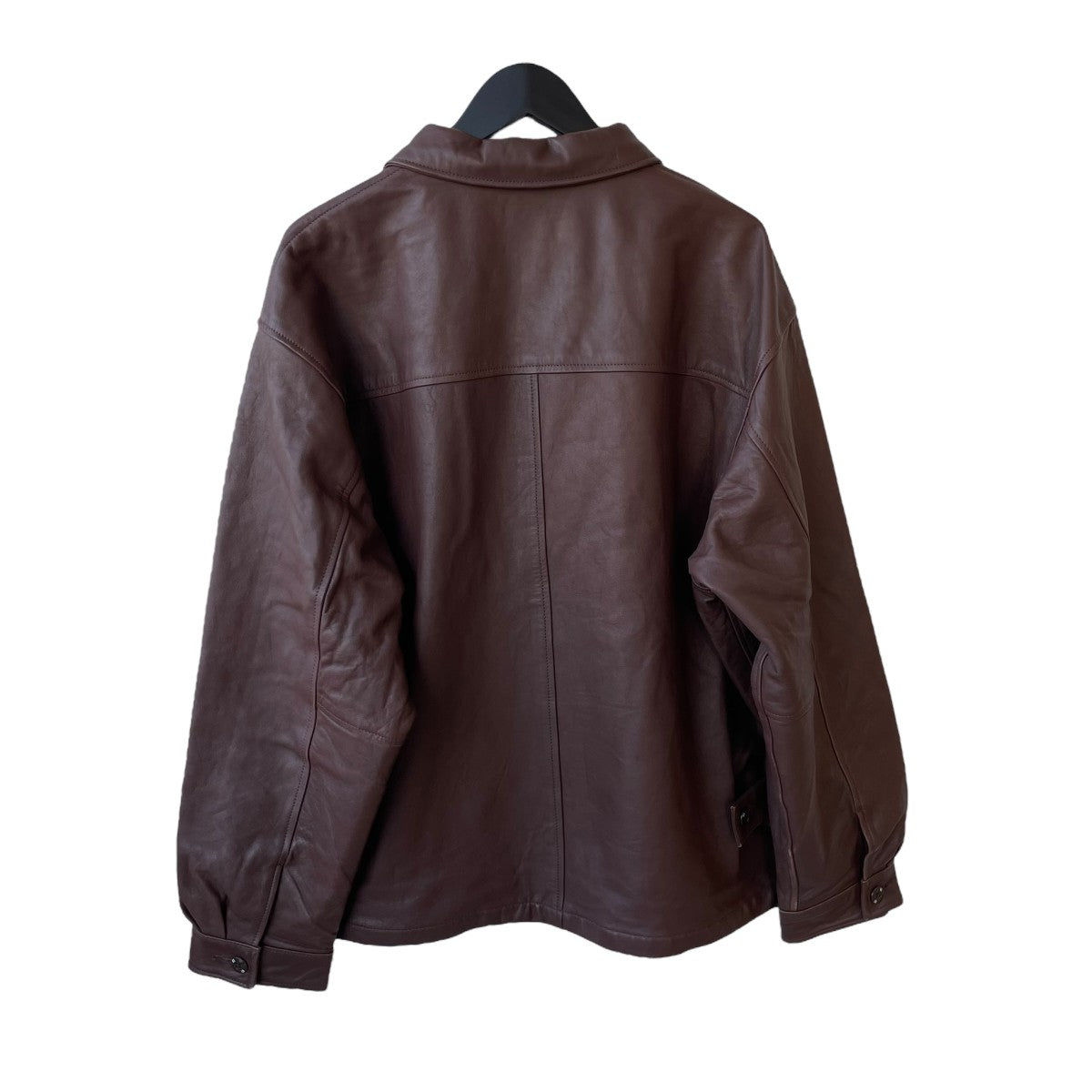 LEATHER ZIP WORK JACKETレザージャケット242SZNH-JKM01