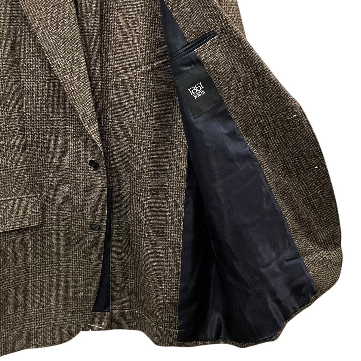 BOWTE バウト　グレンチェック オーバージャケット BOWTE(バウト) グレンチェック柄UKフランネルオーバージャケット