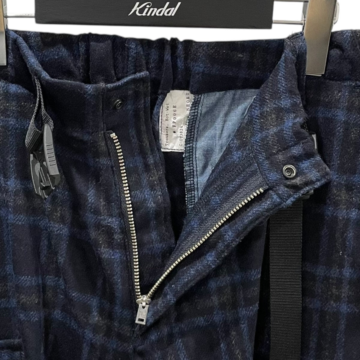 CORONA(コロナ) チェック柄カーゴパンツ JUNGLE EASY SLACKS