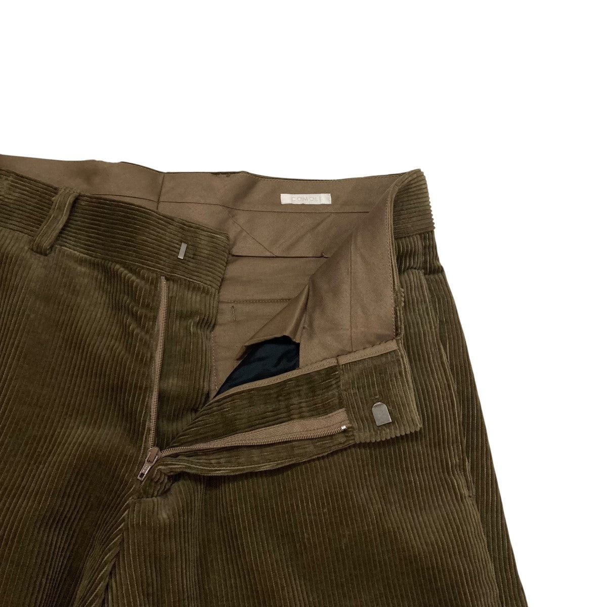 COMOLI キャメル コーデュロイパンツ サイズ3 COMOLI(コモリ) コーデュロイパンツY03-03020 Y03-03020 ブラウン