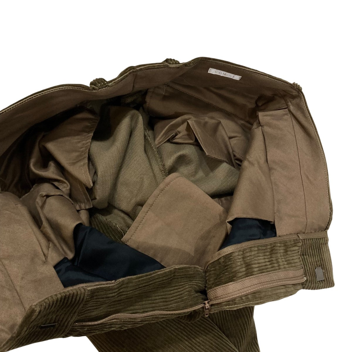 COMOLI(コモリ) コーデュロイパンツY03-03020 Y03-03020 ブラウン