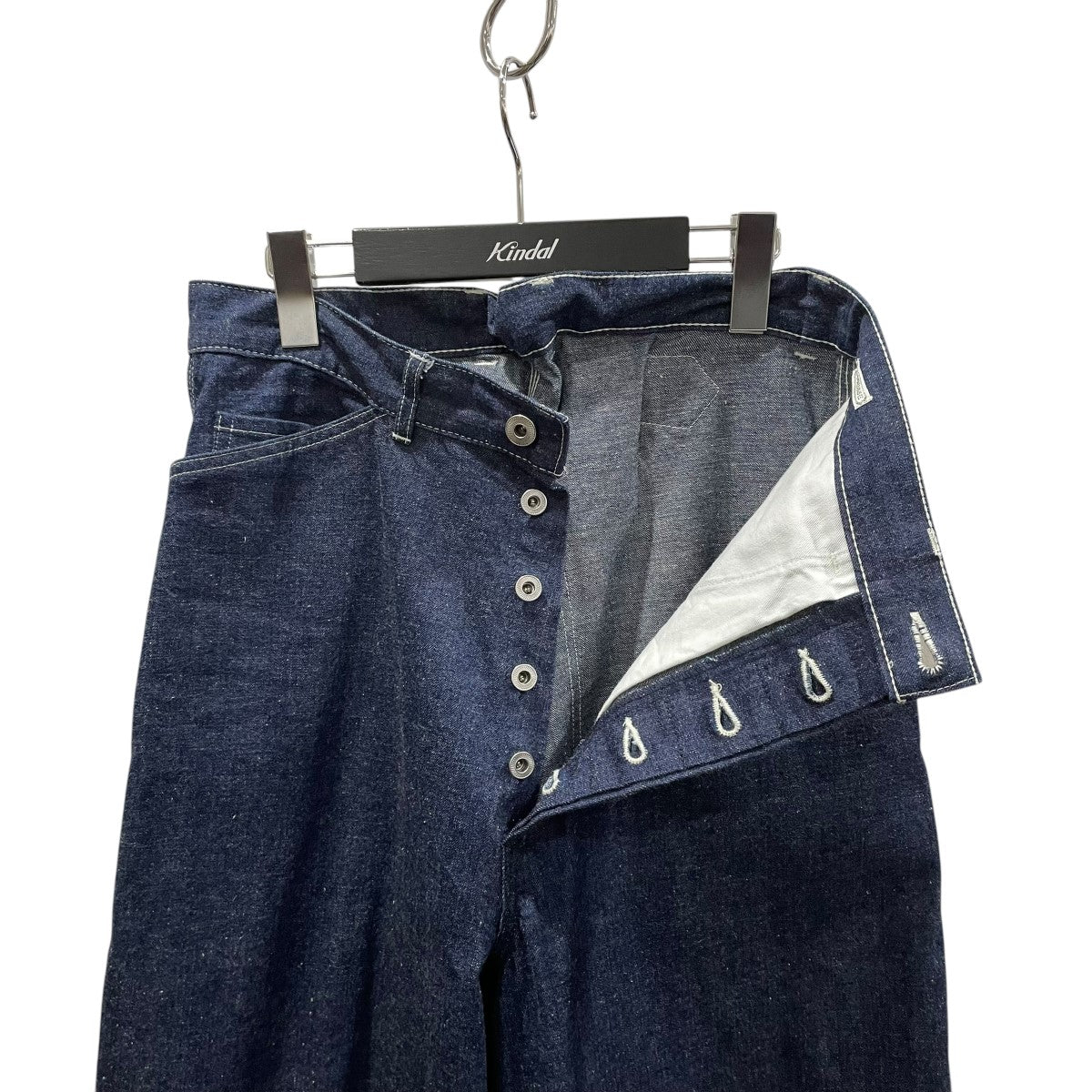 A．PRESSE(アプレッセ) Military Denim Trousersデニムパンツ