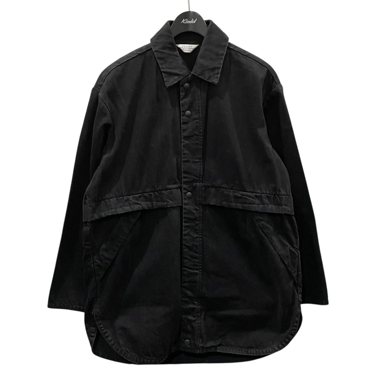 UNUSED アンユーズド　デニムジャケット　ブラック UNUSED(アンユーズド)Padded denim jacket(US2264)/Black