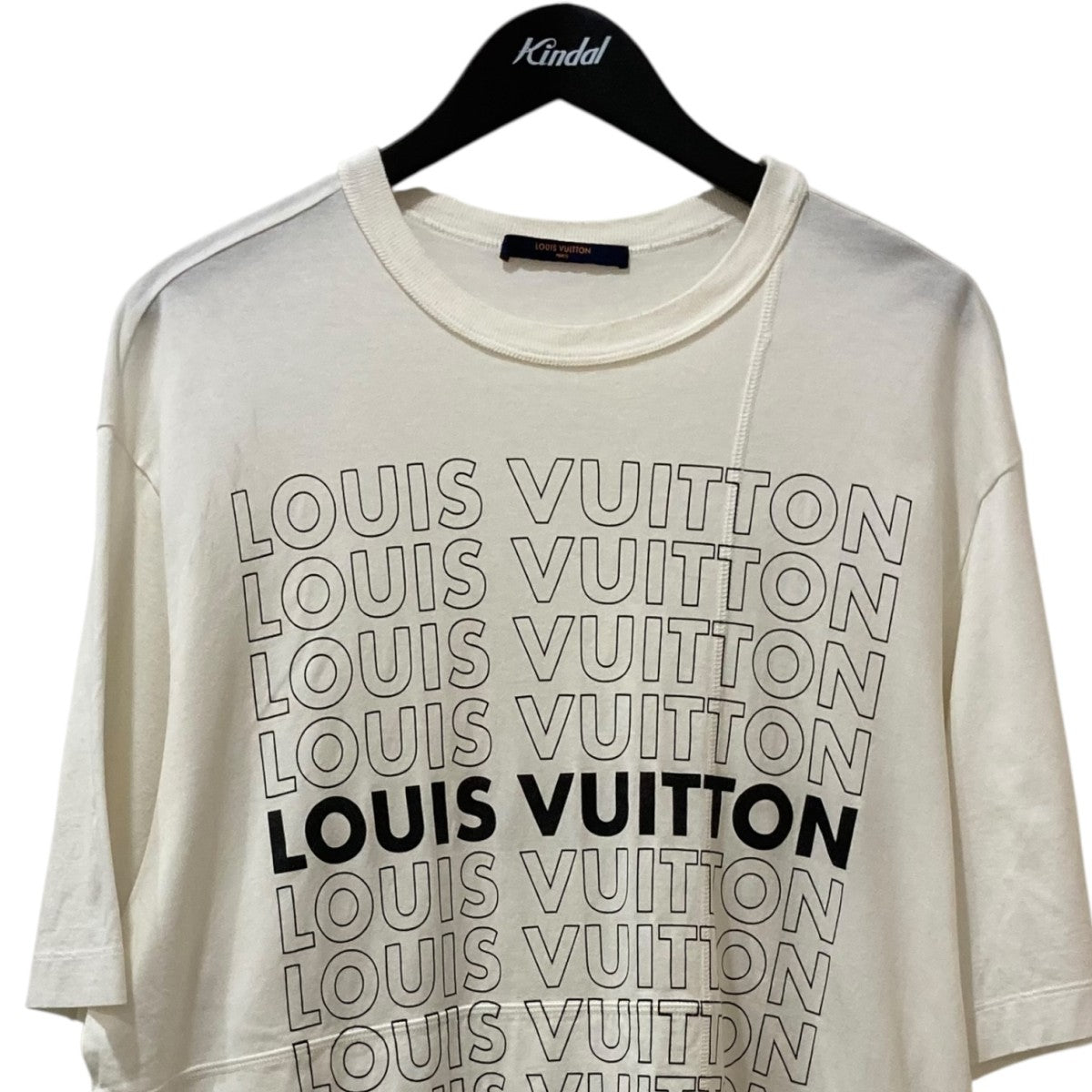 LOUIS VUITTON(ルイヴィトン) クルーネック ロゴプリントTシャツ